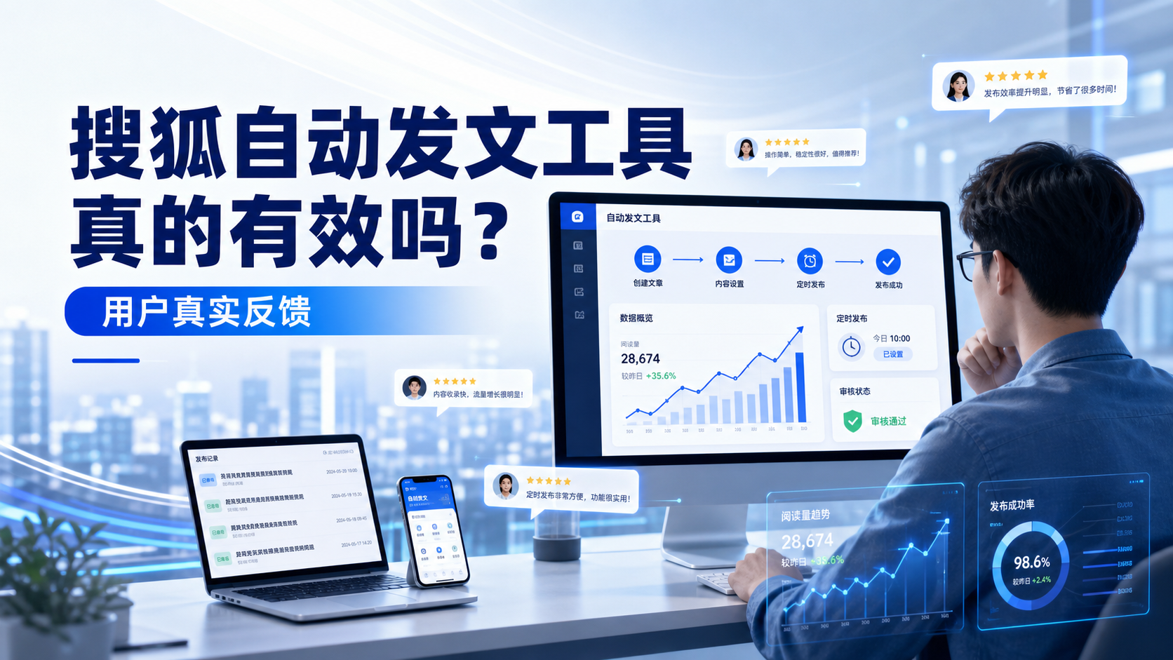 搜狐自动发文工具真的有效吗？中卫用户的真实反馈